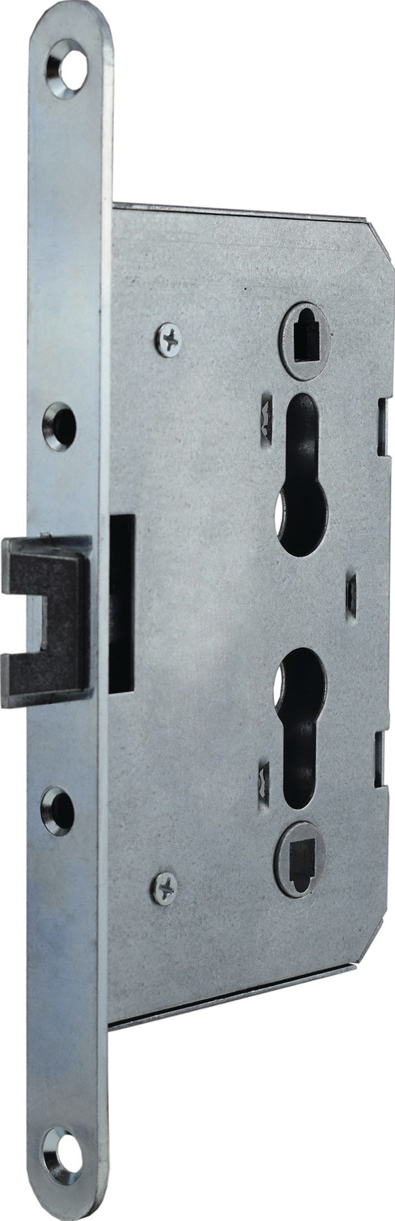 BEVER Spezialeinsteckschloss für Metalltüren PZ 20/65/72/8 mm DIN L/R verzinkt abgerundet