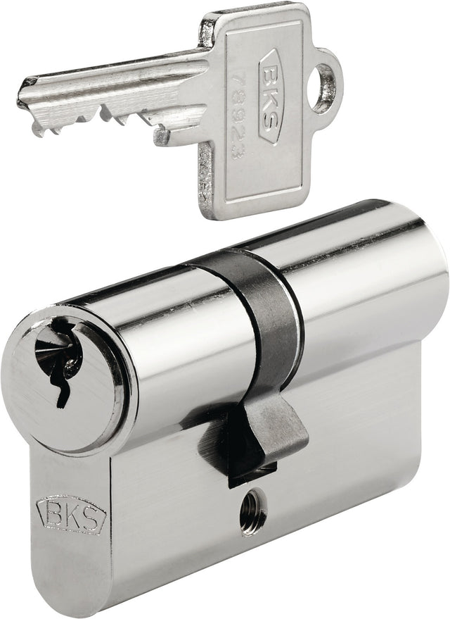 BKS Profildoppelzylinder PZ 8802 27/31 mm Not- und Gefahrenfunktion einseitig, 3 Schlüssel, verschiedenschließend