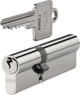 BKS Profildoppelzylinder PZ 8812 31/60 mm mit Not- und Gefahrenfunktion, vernickelt, 3 Schlüssel