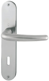 HOPPE Langschildgarnitur Denver E1310Z/302 Edelstahl F69 DIN L/R für Innentüren