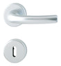 HOPPE Rosettengarnitur Tôkyô 1710 Aluminium DIN L/R für Innentüren