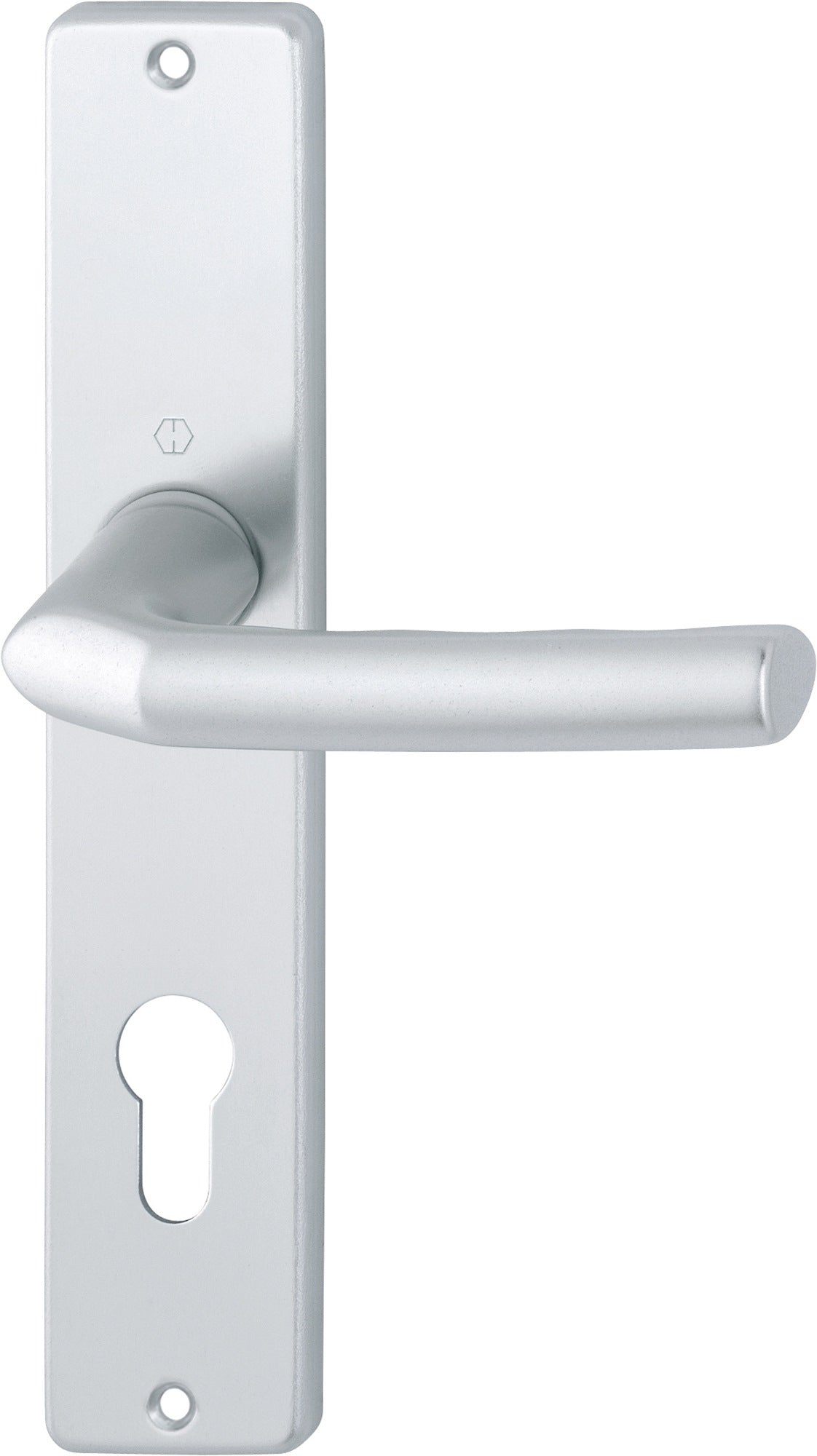 HOPPE Langschildgarnitur Birmingham 1117/202SP Aluminium F1 für Innentüren DIN L/R