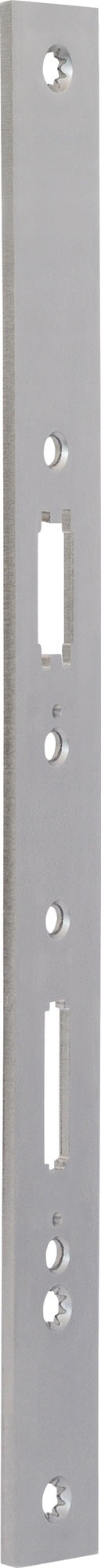 BKS Stulpunterlage B9050 Edelstahl silber 24 x 270 mm käntig DIN L/R flach