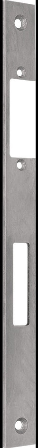 BKS Schließblech B 9000 Edelstahl silber 24 x 270 mm käntig DIN rechts