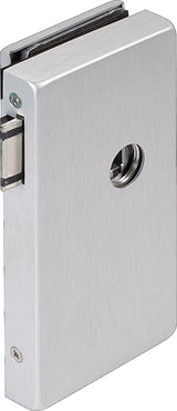 DORMA-GLAS Glastürschloss OFFICE Classic LM silber eloxiert PZ DIN links