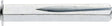 EDI Wechselstift Typ B 4-KT 8x65 mm Stahl verzinkt für einseitig gebohrte Türen