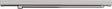 ASSA ABLOY Gleitschiene G 195 mechanisch für DC 500/DC 700 – silber, höhenverstellbar