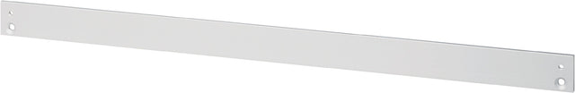Montageplatte A130 für DCG 193/195 von ASSA ABLOY – Silber, für schmale Türrahmen