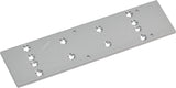 DORMAKABA Montageplatte silber für TS 83 EN 3-6 – Universelle Lochgruppe für Feuer- und Rauchschutztüren