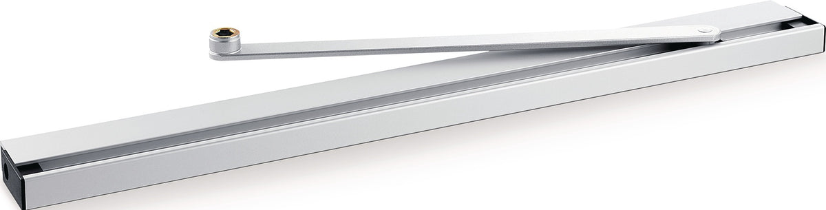 GEZE Gleitschiene ECturn für Drehflügelantrieb ECturn, mechanisch, silber