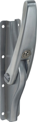 DENI Tortreibriegel PLANO 10 mm mit 2 Schlaufen, hell verzinkt, für Vierkantstangen