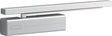 ASSA ABLOY Gleitschienentürschließer-Set DC 500 / G 195, silber, EN 1-4, Normalausführung