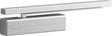 ASSA ABLOY Gleitschienentürschließer-Set DC 700/G 195 EN 3-6 silber – Komplettset mit Cam-Motion®