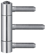 Simonswerk BAKA C 1-20 WF Einbohrband, 3-teilig, topzink, für Holztüren, DIN L/R, bis 100 kg