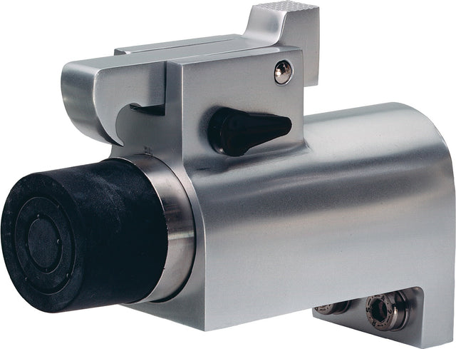 KWS Türfeststeller 1011.02 Aluminium silberfarbig lackiert Wandmontage für Türen bis 60 kg