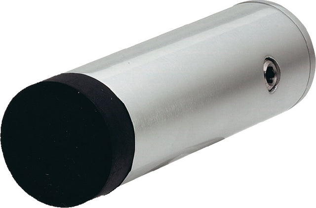 KWS Wandtürpuffer 2070 Aluminium silberfarbig eloxiert Länge 60 mm mit Gummipuffer
