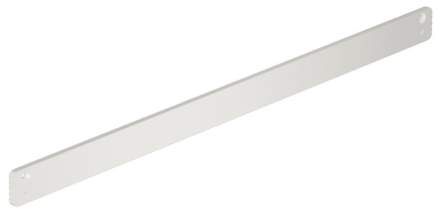 dormakaba Montageplatte für Gleitschiene G-N XEA, weiß 9010, Höhe 30 mm