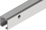 HELM Laufschiene 140 Aluminium EV1 eloxiert 2100 mm für Schiebetüren bis 140 kg