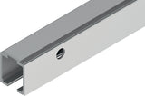 HELM Laufschiene 140 Aluminium EV1 eloxiert 2100 mm für Schiebetüren bis 140 kg
