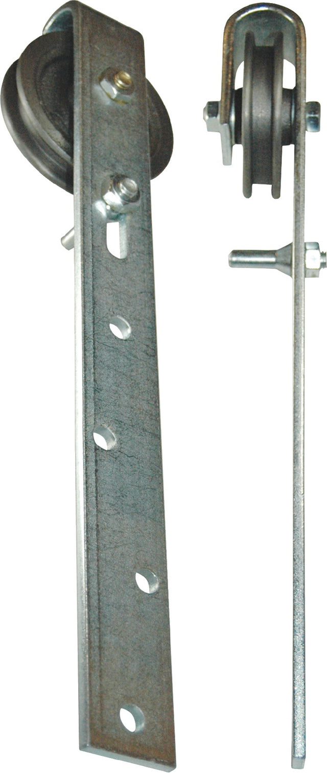 HBS-BETZ Schiebetorrolle mit Bügel 60 mm – Stahl verzinkt, 30 kg Tragkraft für Holztore