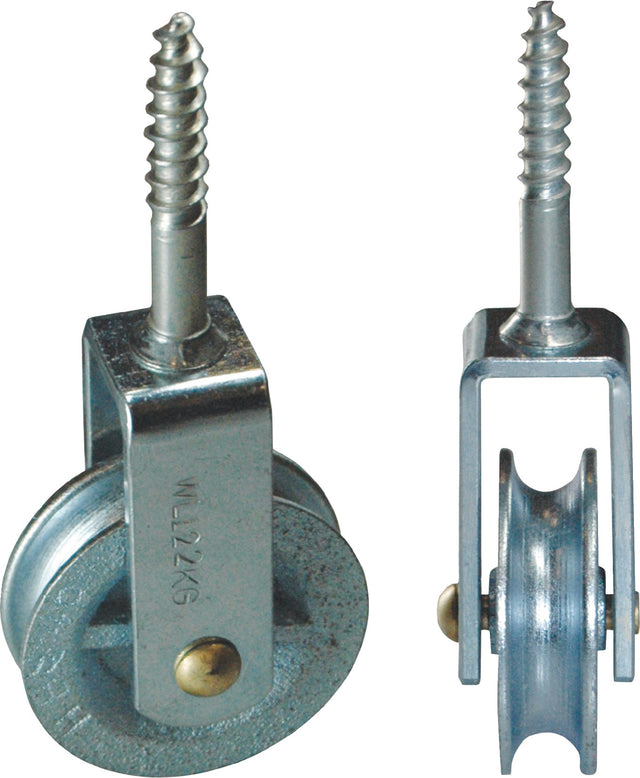 HBS-BETZ Waschseilrolle 5000 Grauguss verzinkt 9 mm Nut 45 mm Ø 22 kg