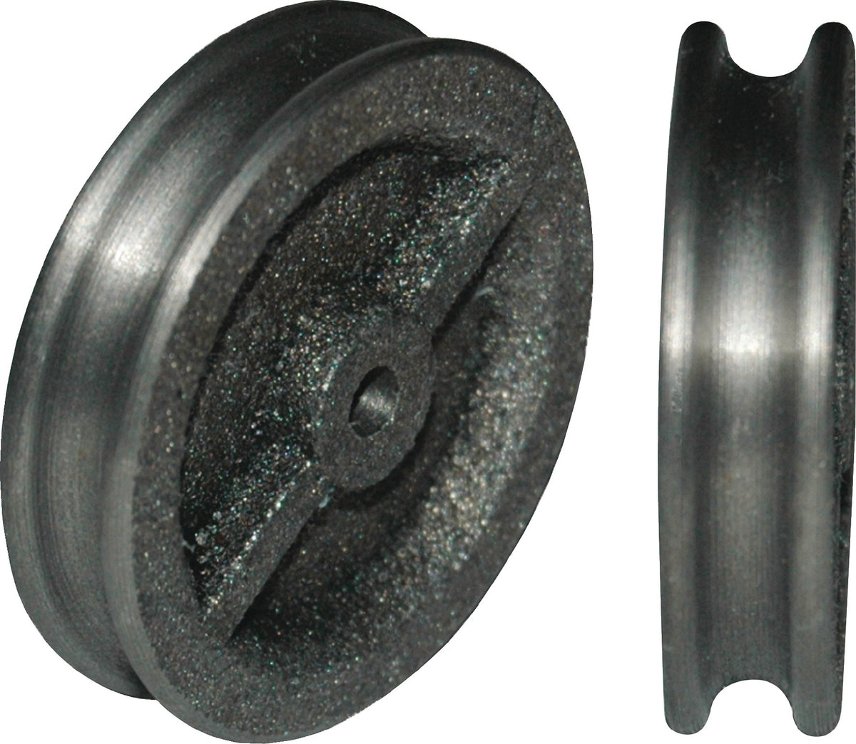 Vogelrolle 470 von HBS-BETZ – Grauguss, 40 mm Ø, 6 mm Nut, 18 kg Tragkraft