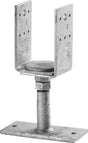 SIMPSON STRONG-TIE Stützenfuß PPB80G-R 80x80x8 mm Stahl verzinkt höhenverstellbar