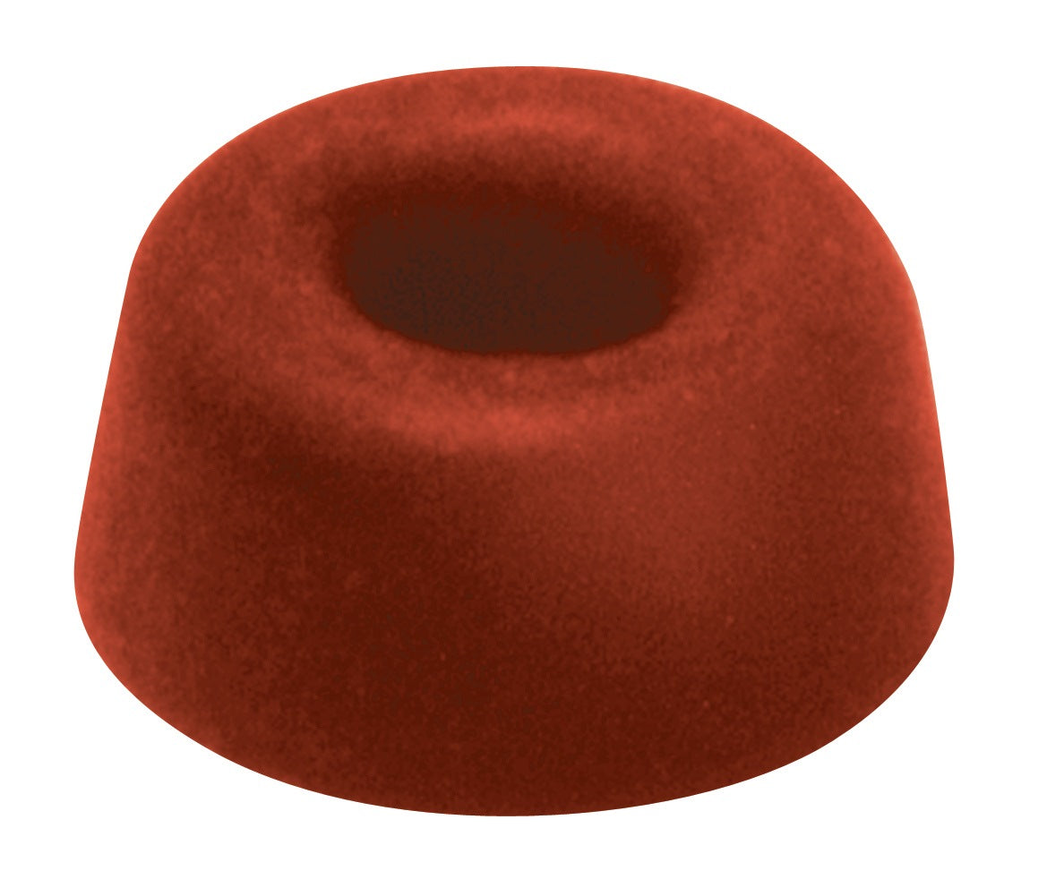 Klosettsitzpuffer Ø 21 mm Höhe 10 mm von Prestien & Knüppel – 100 Stück, Gummi, Weiß