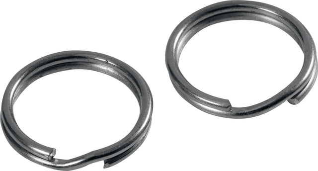 NORDWEST Schlüsselringe 10 mm Innen-Ø, 12 mm Außen-Ø, Stahl vernickelt