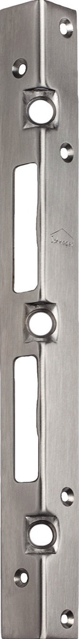 Schnegel Sicherheitswinkelschließblech 300x25x2 mm Edelstahl matt gebürstet 005/3126