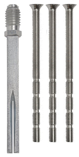 SCHNEGEL Rollenschraubwechselstift 4-KT.8 Stahl verzinkt/vernickelt M12 und M6