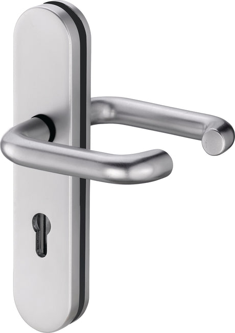 EDI Schutzgarnitur Logo 8753/7203 Aluminium F1, 72 mm, DIN links/rechts, ES1
