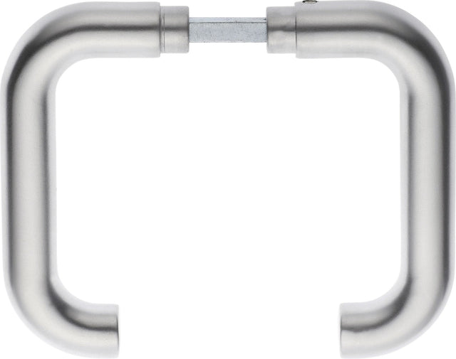 EDI Türdrückerpaar 163 VA F00 Edelstahl matt für Türstärke 35-45 mm