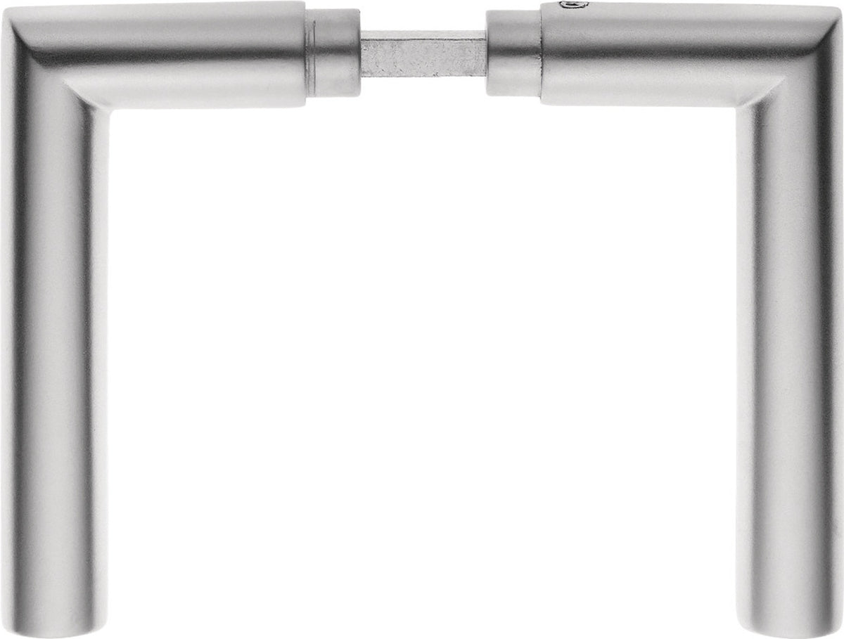 EDI Türdrückerpaar 168 Z Edelstahl F00 matt für Türstärke 35-45 mm DIN links/rechts
