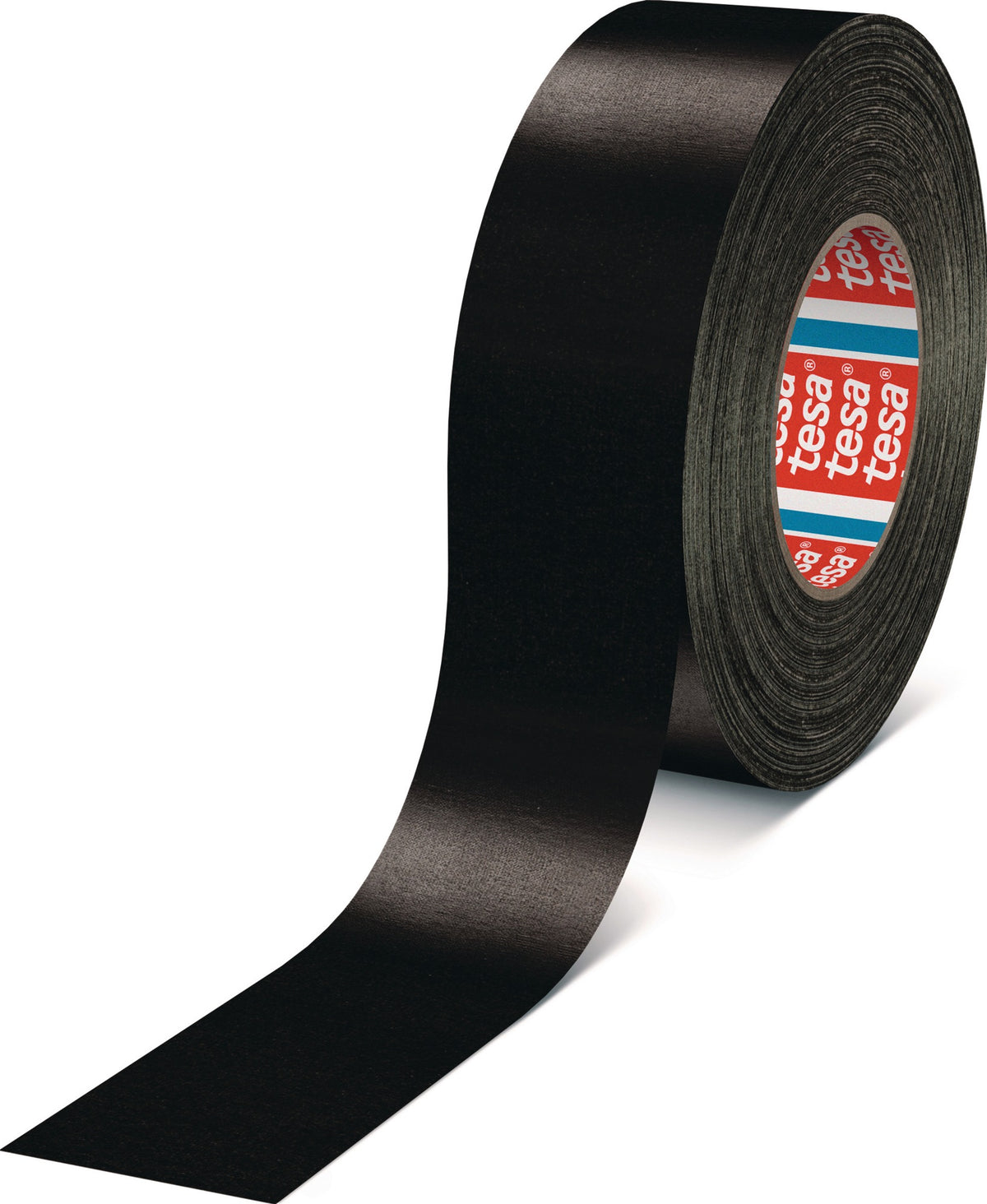 tesa tesaband Premium 4651 Gewebeband schwarz 38mm x 50m – 4 Rollen