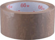 BURMANN Verpackungsklebeband PVC braun 66 m x 50 mm – 6 Rollen