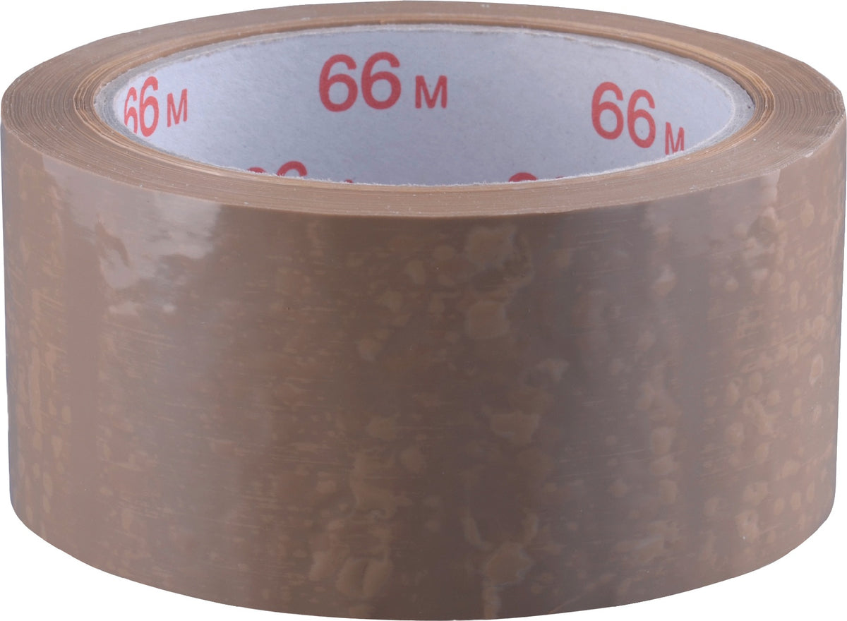 BURMANN Verpackungsklebeband PVC braun 66 m x 50 mm – 6 Rollen