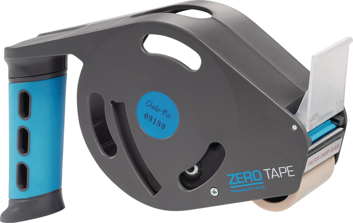ENVIROPACK ZEROTAPE® Handabroller aus Kunststoff in Blau für 48 mm Packband