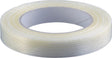 Filamentband farblos 50m x 19mm von BURMANN – Glasfaserverstärktes Klebeband, 6 Rollen