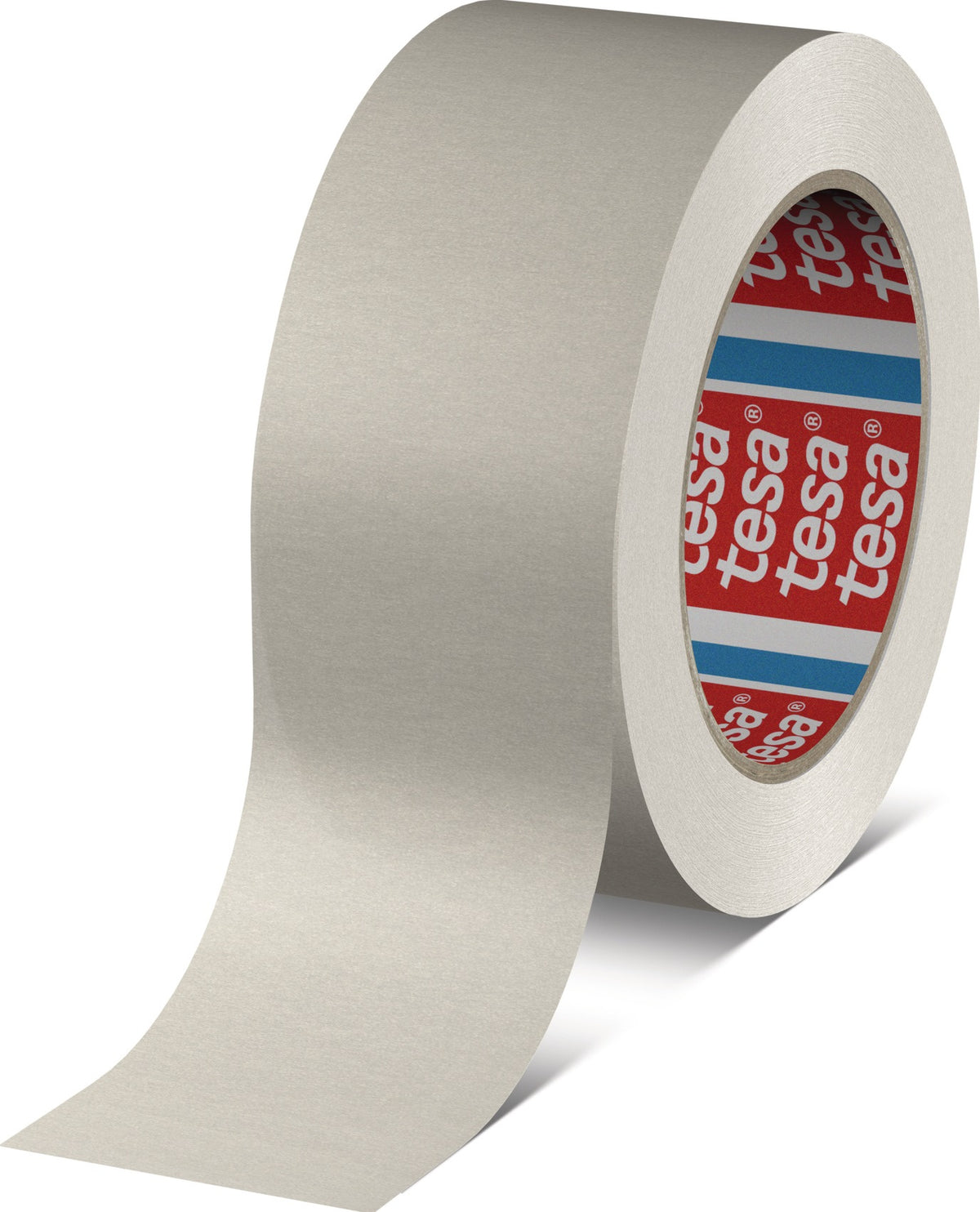 tesa tesapack 4713 Verpackungsklebeband Papier weiß 50 mm x 50 m – 6 Rollen