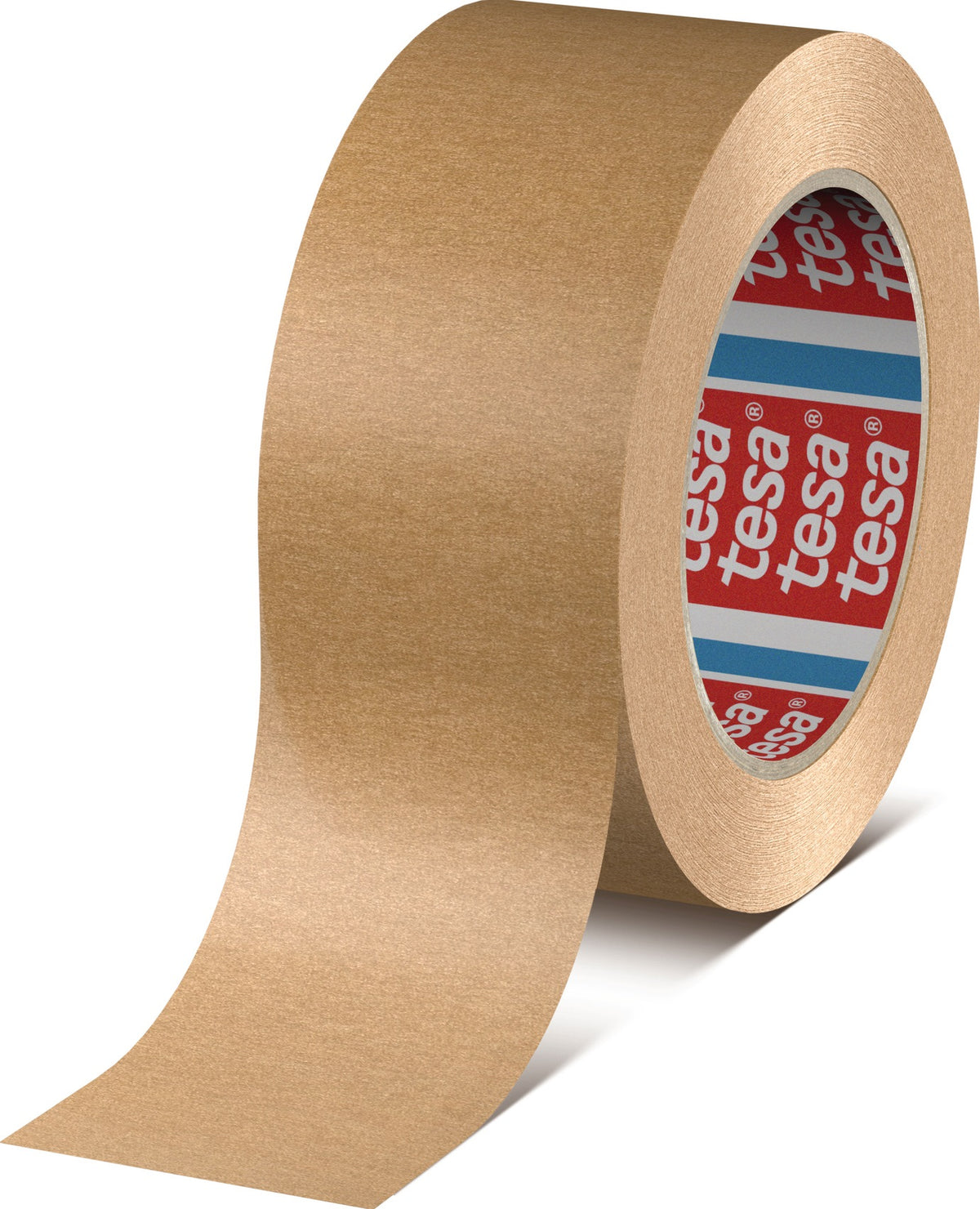 tesa tesapack 4713 Verpackungsklebeband Papier weiß 50 mm x 50 m – 6 Rollen