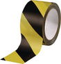 Warnmarkierungsband PVC schwarz/gelb 66 m x 60 mm Rolle BURMANN
