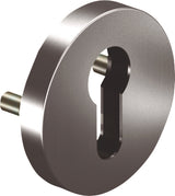 OGRO Schlüsselrosette 6612 PZ Aluminium F1 rund 9 mm verdeckte Verschraubung