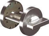 OGRO Schlüsselrosette 6612 PZ Aluminium F1 rund 9 mm verdeckte Verschraubung