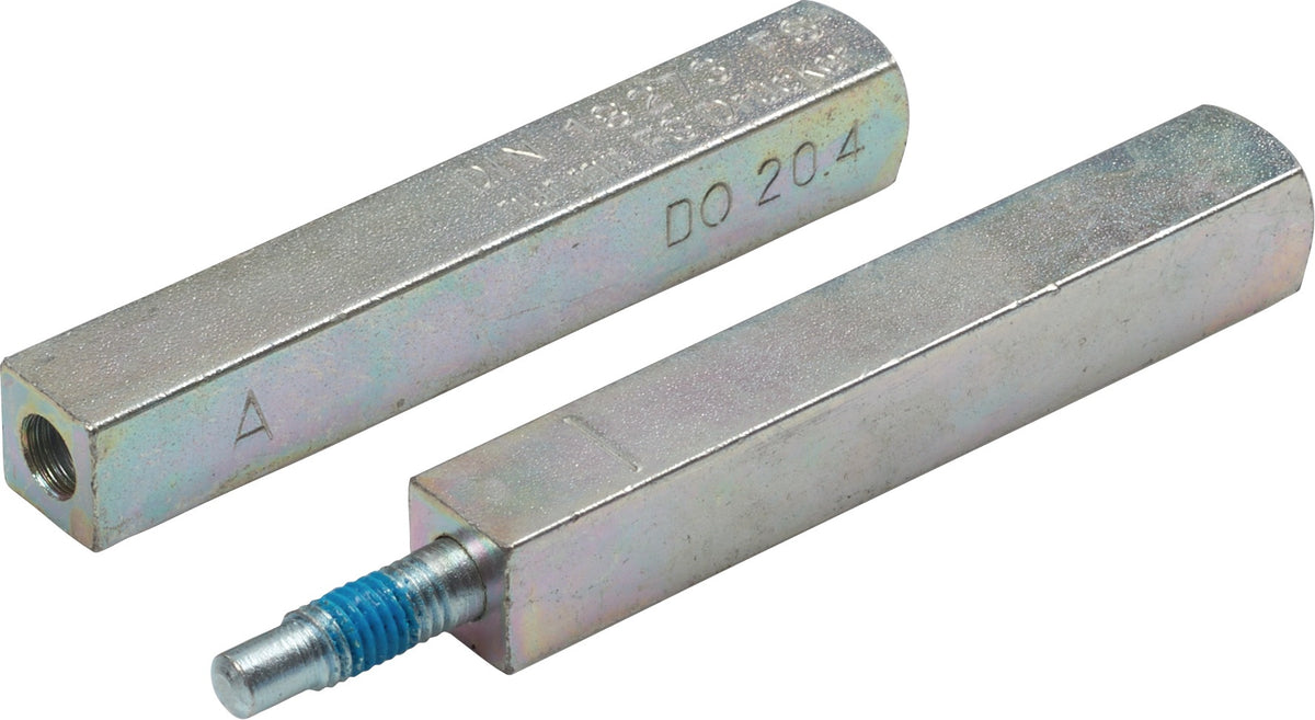OGRO Panik-Stift 120 FS SECURE Vierkant 9 mm geteilter Vollstift für Fluchttüren