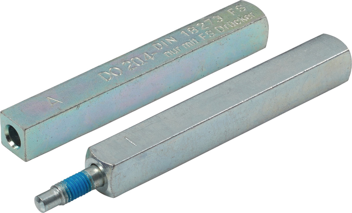 OGRO Panik-Stift 120 FS SECURE Vierkant 9 mm geteilter Vollstift für Fluchttüren