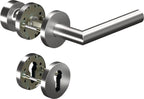 Wechselgarnitur / Aluminium / F1 / silberfarben