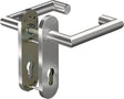 OGRO Feuerschutzgarnitur CORE+8907/7051K Aluminium DIN L/R für Türstärke 38-63 mm