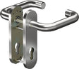 OGRO Feuerschutzgarnitur CORE+8100/7051K Aluminium F1 DIN L/R für Türstärke 38-63 mm