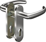 OGRO Feuerschutzgarnitur CORE+8999/7051K Aluminium für Türstärke 38-63 mm DIN L/R